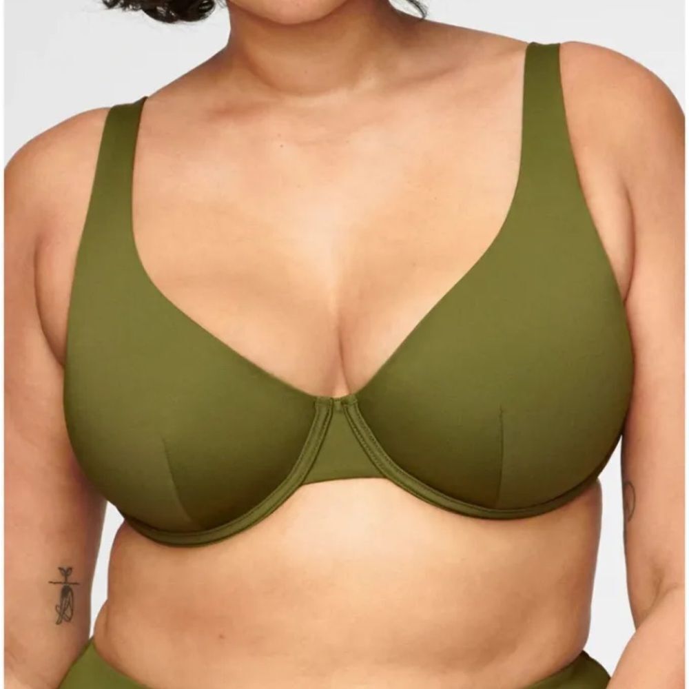 CUUP Scoop Swim Top NWT